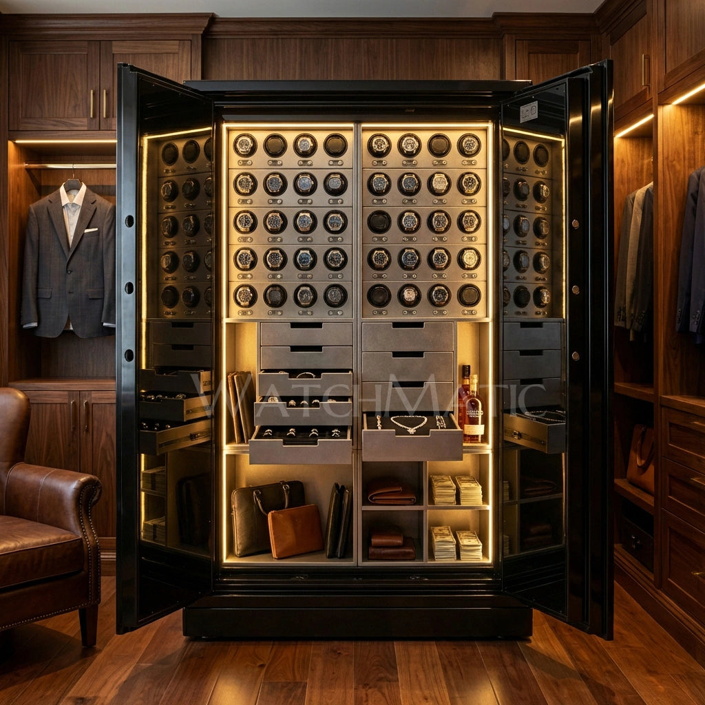 Sovereign™ Pure Cabinet – Dual Door Watch Safe