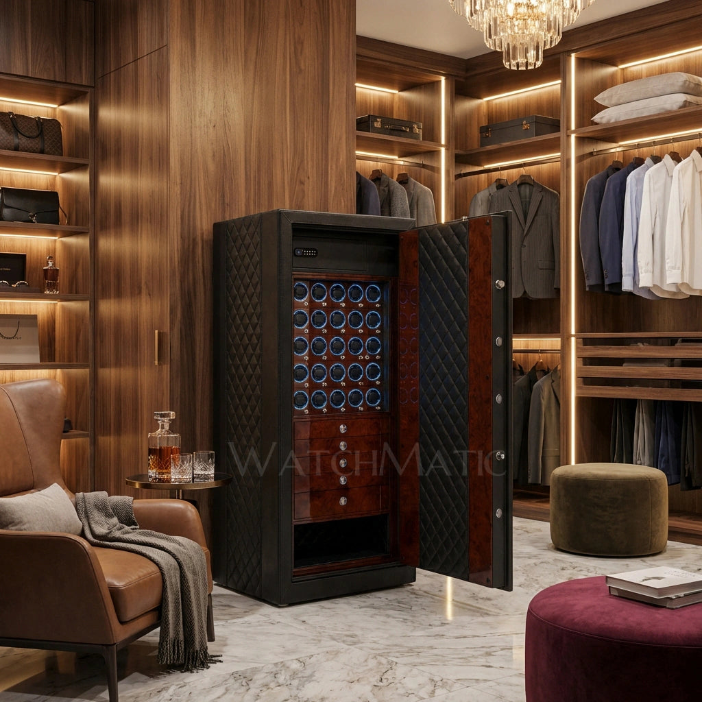 Heritage™ Leather Watch Safe