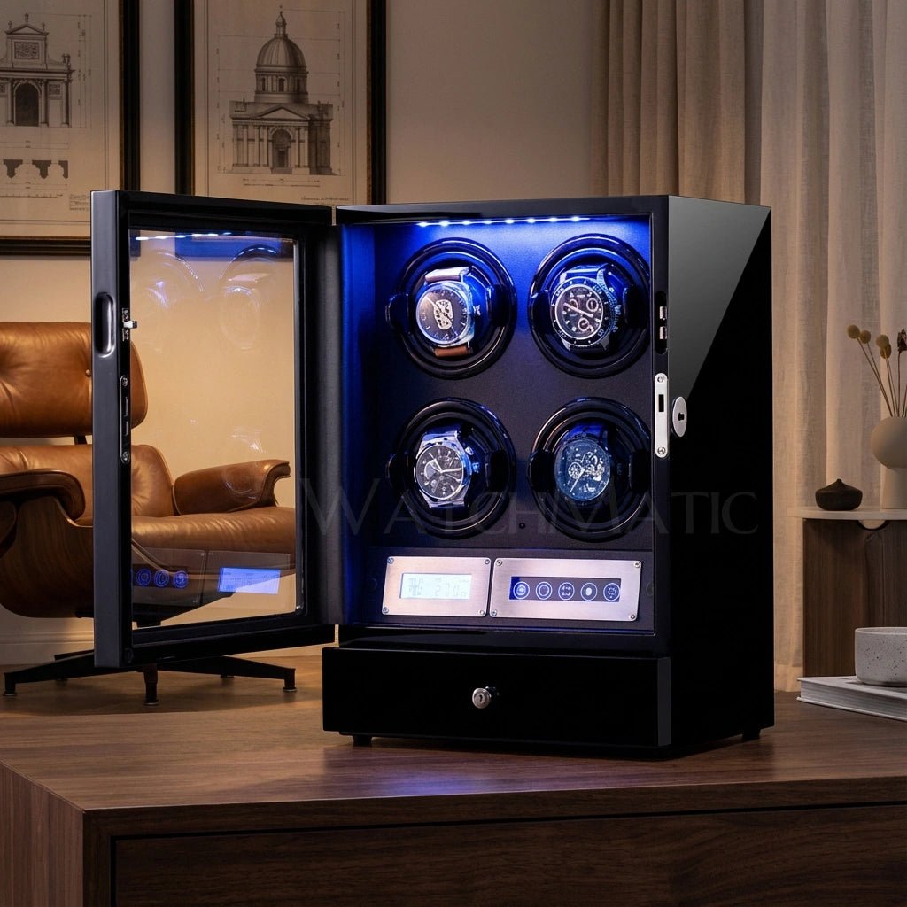 buy Karo Quad Watch Winder at WatchMatic with free shipping